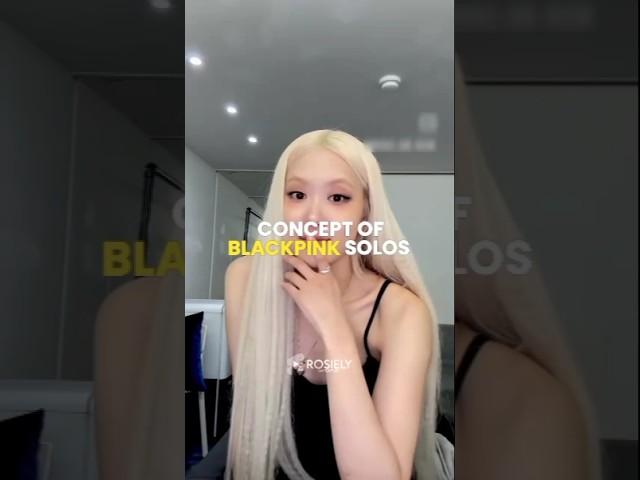 Concept of BLACKPINK solos #kpop #blackpink #blink