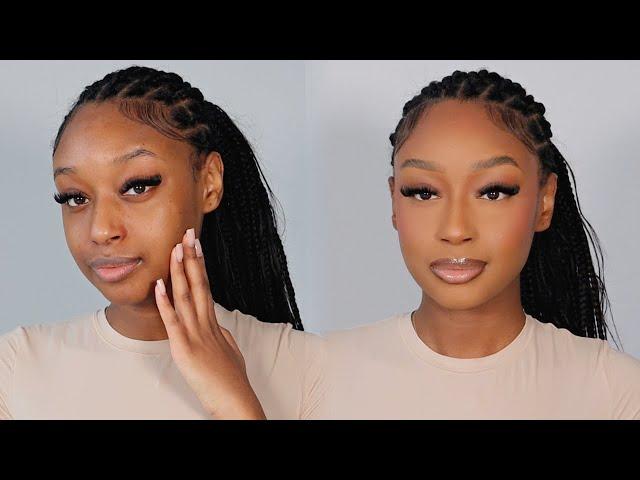 UPDATED EVERYDAY MAKEUP ROUTINE WOC | SOFT GLAM | VERY DETAILED