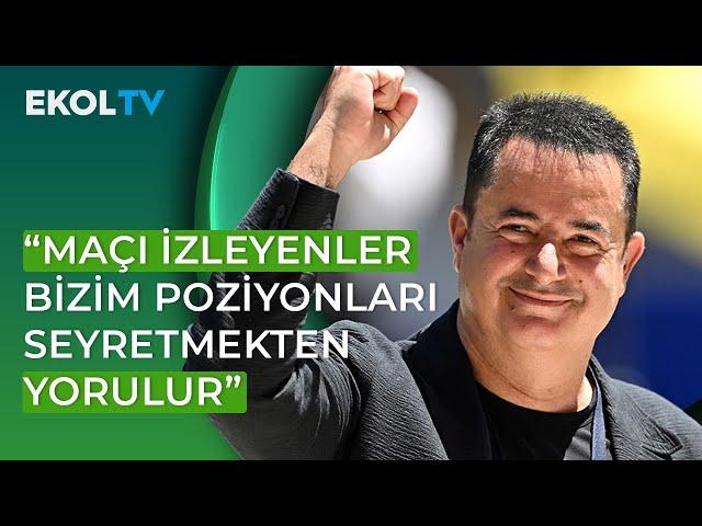 Erman Toroğlu Acun Ilıcalı'nın Maç Sonu Açıklamalarını Değerlendirdi!