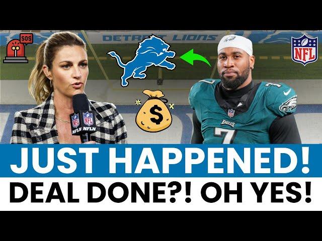 MY GOODNESS! DO WE HAVE GREAT NEWS?! HOLMES READY TO SIGN STAR IN BIG TRADE?! DETROIT LIONS NEWS NFL