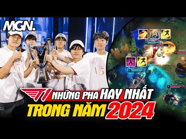 Tổng Hợp Những Pha Thi Đấu Hay Nhất Của T1 2024 | MGN Esports