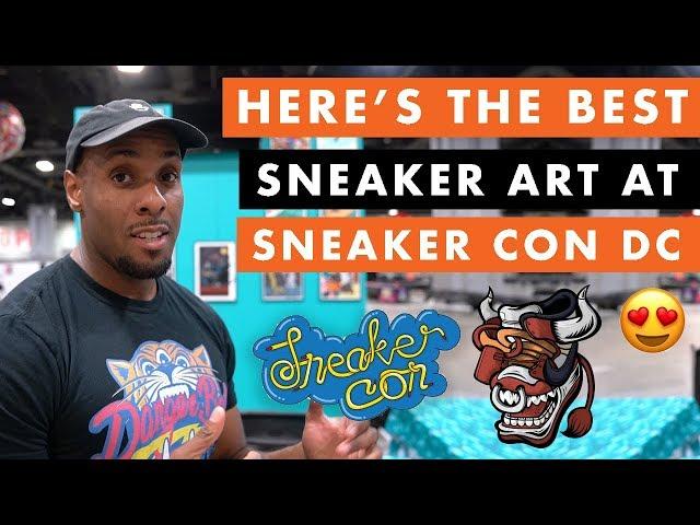 Sneaker Con Washington DC 2019 With Anderson Bluu