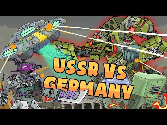 ALL EPISODES Confrontation of the Soviet Union against the German Expansion - Cartoons about tanks