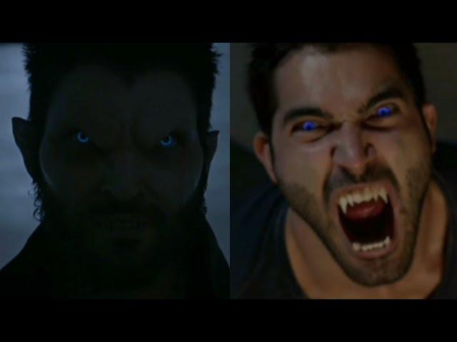 Derek Hale Blue Beta Werewolf Scenes | Teen Wolf Season 3