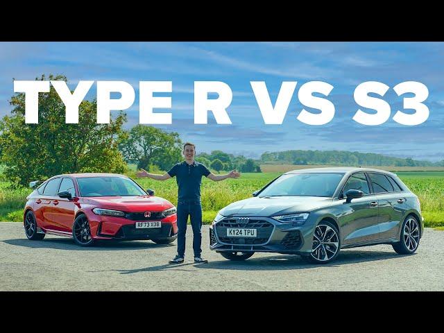 New Audi S3 vs Honda Civic Type R | Battle of the £50k hot hatches