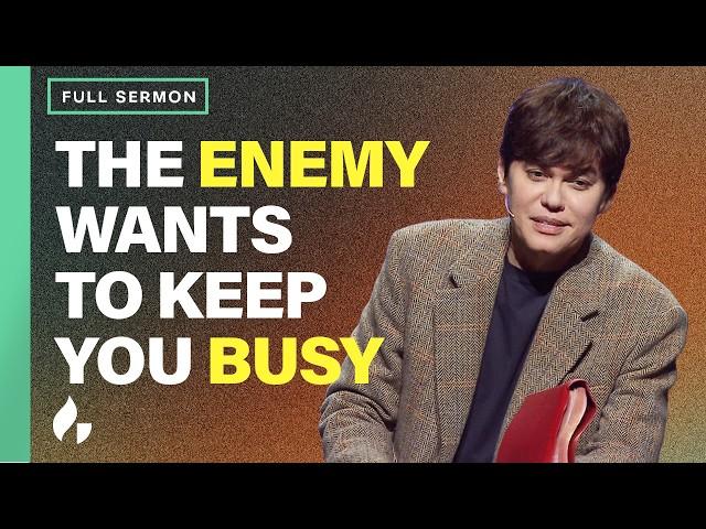 Busy Outside Restful Inside (Full Sermon) | Joseph Prince | Gospel Partner Episode