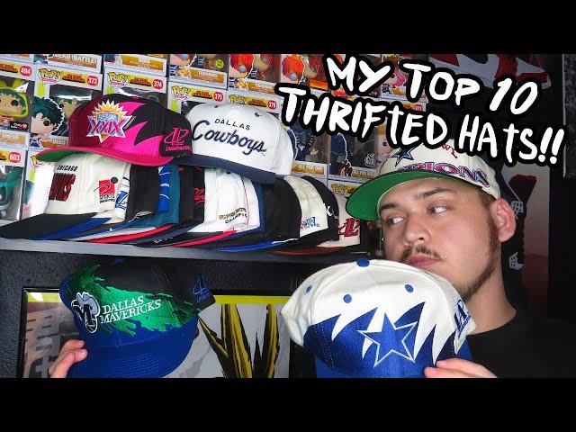 MY TOP 10 VINTAGE HATS I THRIFTED!!!