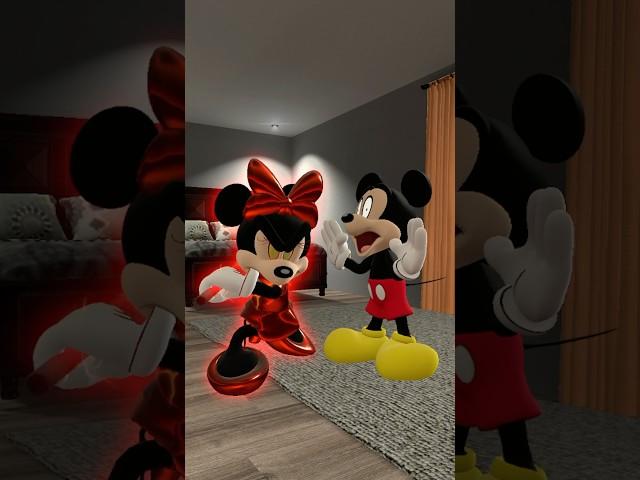 Minnie Mouse gets possessed  @TalonY2K #shorts #mickeymouse #minniemouse #trending #comedy #funny