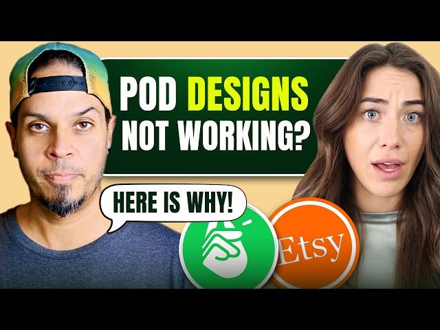 Struggling to Sell Etsy Print on Demand Designs? This is Why! | Interview with @jayswayworks