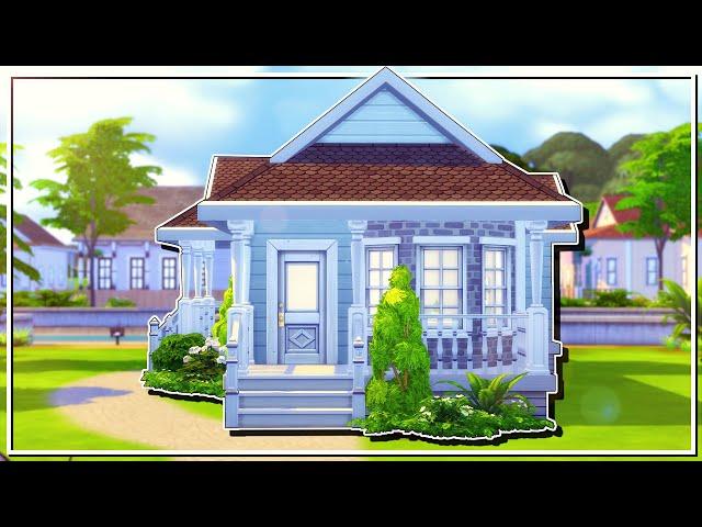 The Sims 4 | NOT SO BERRY: GENERATION MINT STARTER HOME  | Speed Build NO CC