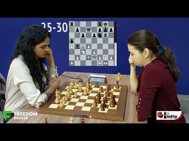 Tania Sachdev takes on world no.2 Aleksandra Goryachkina | World Blitz 2022