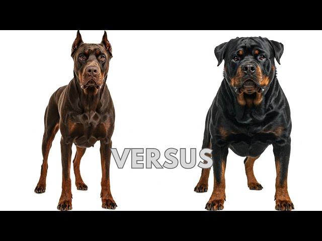 The Ultimate Showdown: ROTTWEILER VS DOBERMAN