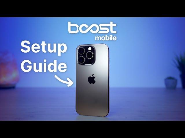 Boost Mobile iPhone 16 Pro Unboxing & Activation Guide! (Free Year of Service Promo)