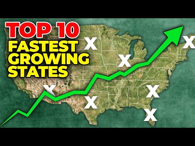 Top 10 States Americans are moving to in 2025