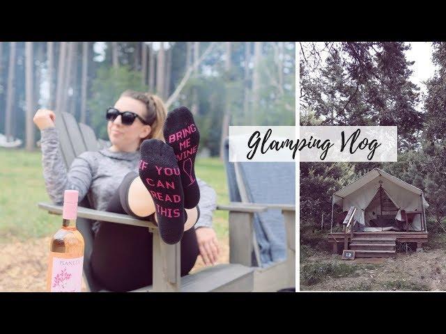 WEEKEND GLAMPING VLOG ️ MENDOCINO GROVE, NORTHERN CALIFORNIA COAST, FORT BRAGG, OUTDOOR YOGA