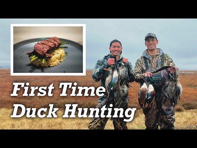 My first time duck hunting in California | duck limits | hunt and cook