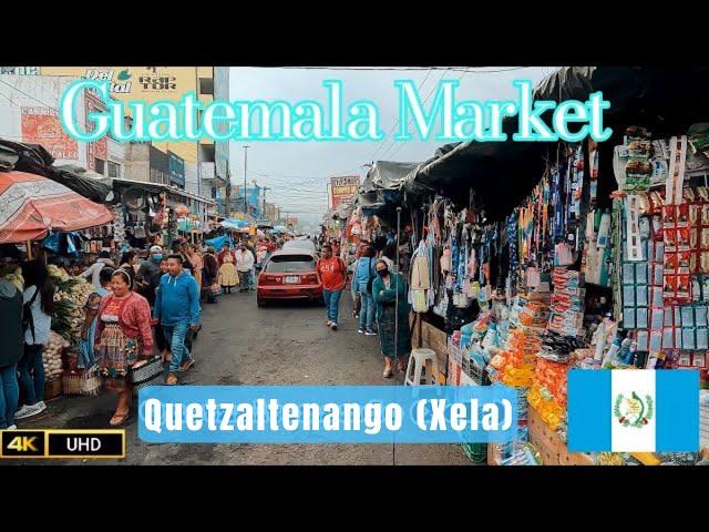 Guatemala Market in Quetzaltenango