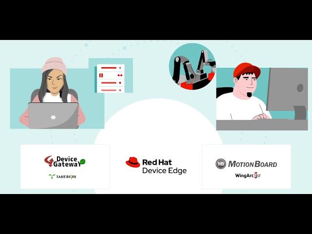 WingArc and Takebishi Power Scalable Manufacturing with Red Hat Device Edge