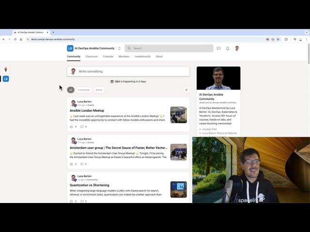 Master AI DevOps with Luca Berton’s Ansible Community on Skool