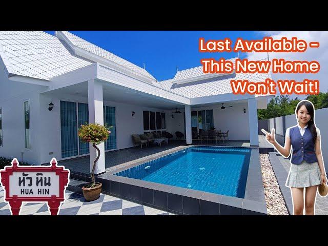 Only 1 Left! Tour This Bargain Pool Villa in Hua Hin