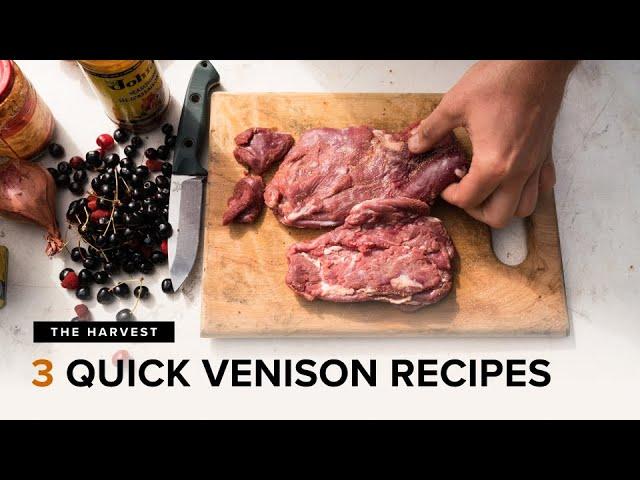 Fast & Flavorful Wild Game Recipes with Chef Connor Gabbott