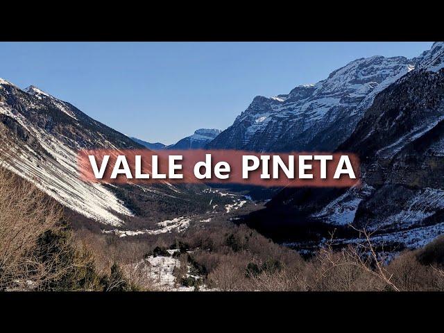 RUTA por el VALLE de PINETA con NIEVE | PN de ORDESA y MONTE PERDIDO | PIRINEOS