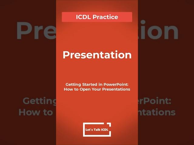 How to Open Your Presentations in Microsoft PowerPoint