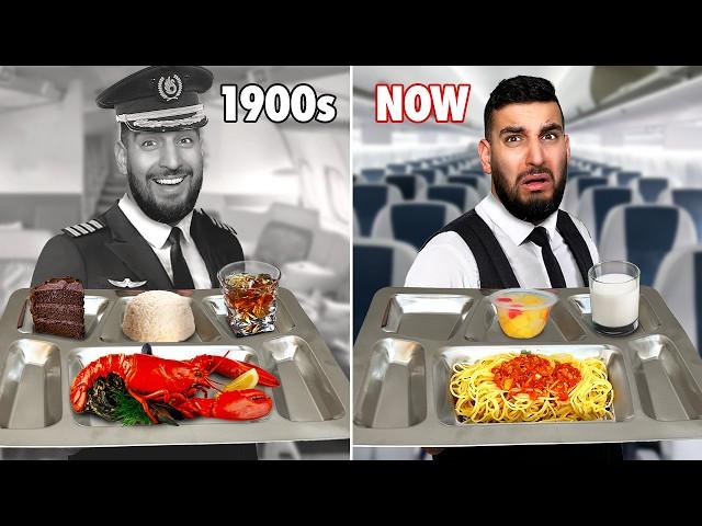 I Cooked 100 Years of Airplane Food