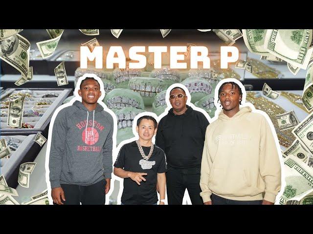 Master P brings the fam to Johnny Dang & Co.! 