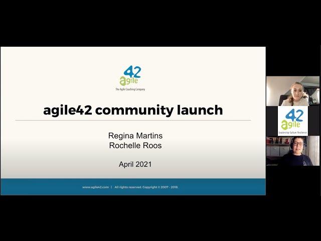 agile42 Community Launch