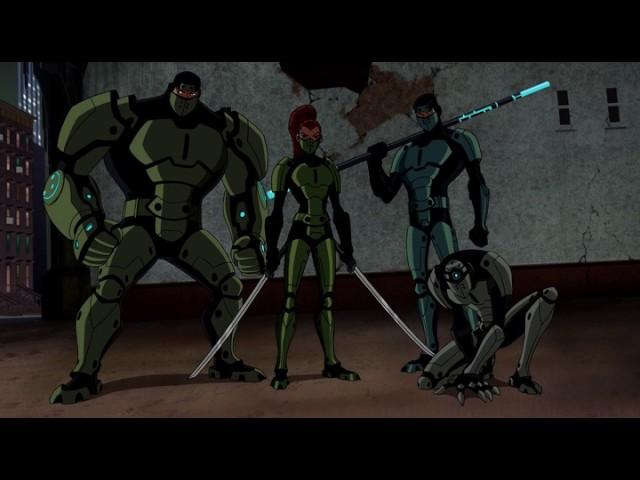 Batman & Red Hood vs Fearsome Hand of Four | Batman: Under the Red Hood