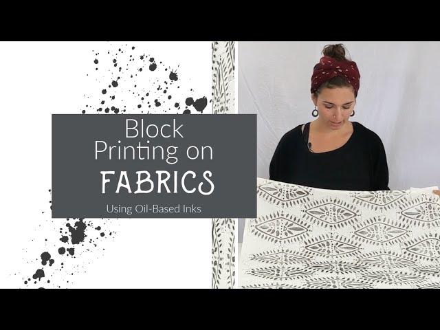 Block Printing on Fabric