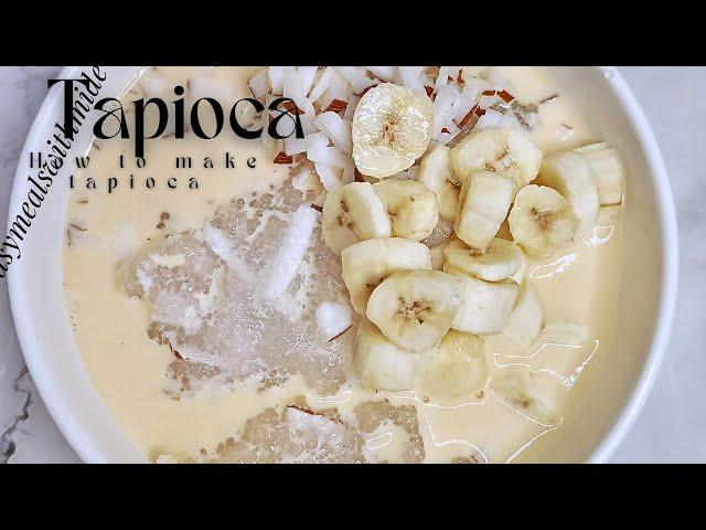 how to cook tapioca pearls|street food| Nigeria