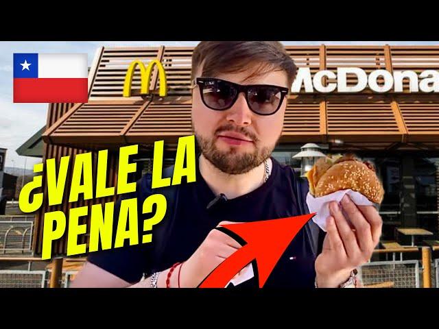 Visitando un McDonald's en Chile