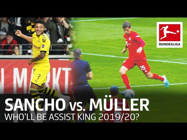 Jadon Sancho vs. Thomas Müller – Who'll be the Assist King 2019/20?