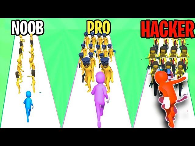 Gameplay Walkthrough 8 | NOOB vs PRO vs HACKER in SLAP AND RUN GAME