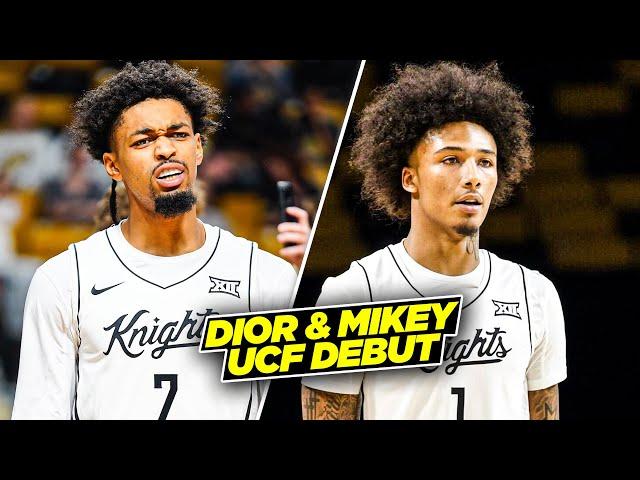 Mikey Williams & Dior Johnson UCF Debut!