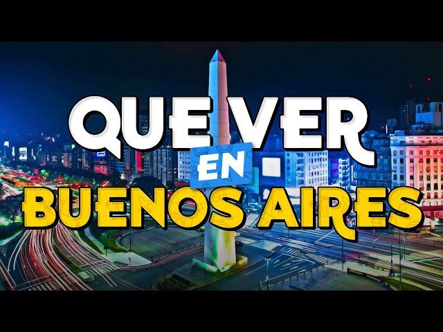 ️ TOP 10 Que Ver en Buenos Aires ️ Guía Turística Que Hacer en Buenos Aires