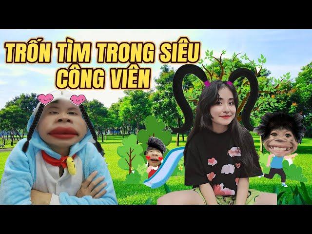 Trần Vy Vy Tập 17 - Trốn Tìm Trong Siêu Công Viên #tranvyvy