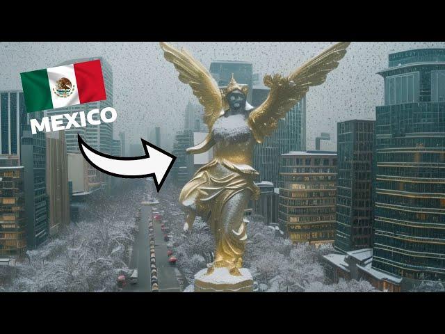 Alerta por Nueva Dana que Congela a México con Nevadas en el Centro y Tormenta Invernal extrema