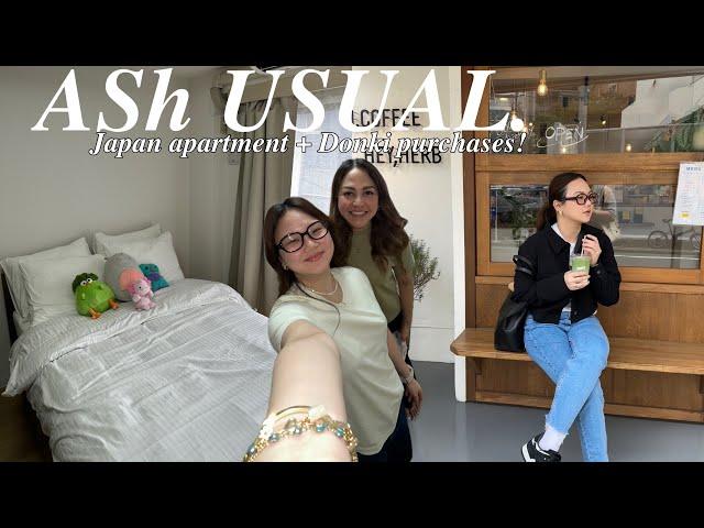 #AShUSUAL: MOVING INTO DYLAN’S JAPAN APARTMENT + DONKI PURCHASES! | ASHLEY SANDRINE