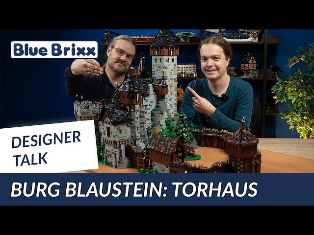 Es geht weiter! Die sechste Erweiterung von Burg Blaustein -Torhaus! Designer Talk mit Anton