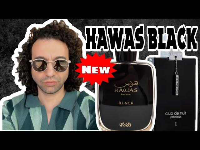 HAWAS BLACK BY RASASI FRAGRANCE REVIEW AND COMPARING IT TO CLUB DE NUIT PRECIEUX AND AVENTUS ABSOLU!