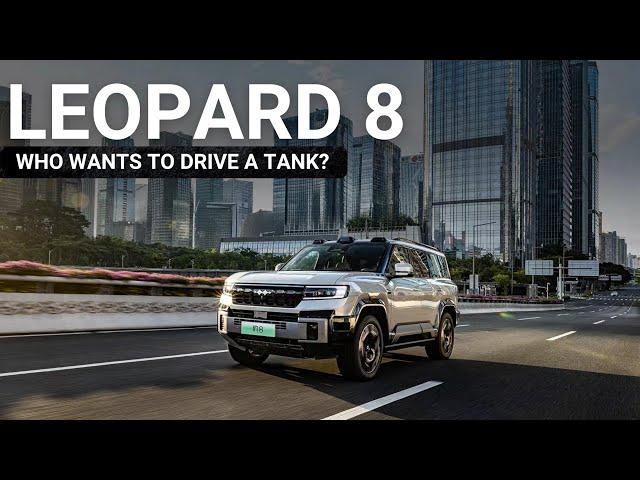 Leopard 8. For those who want to ride in a tank. A real man's car. #review #testdrive #suv