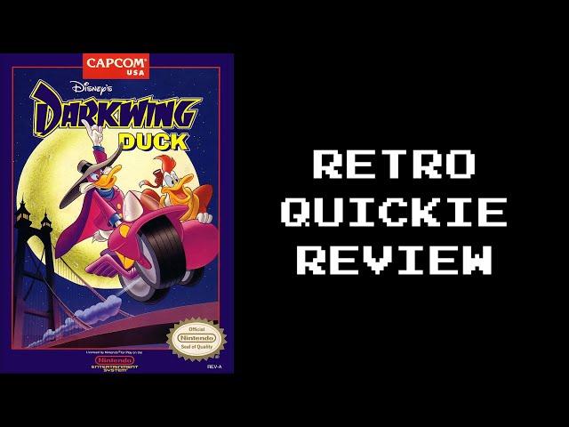 Darkwing Duck For NES - Retro Quickie Reviews