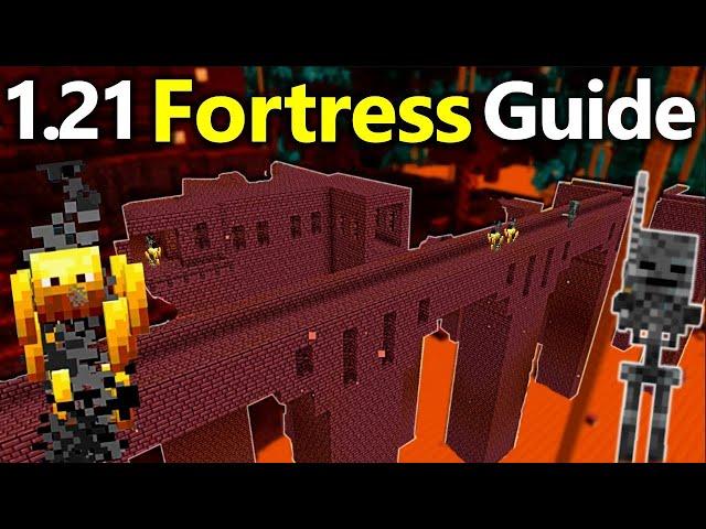 THE Ultimate Minecraft Nether Fortress Guide 1.21 | Find Fortress Easy Hack!