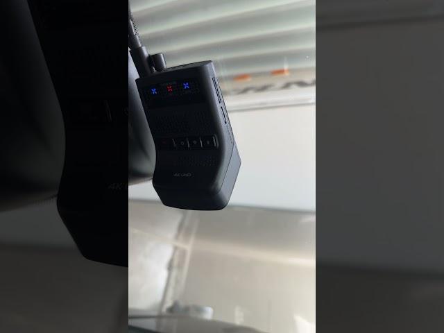 GMC Denali Thinkware U3000 front and rear dash camera