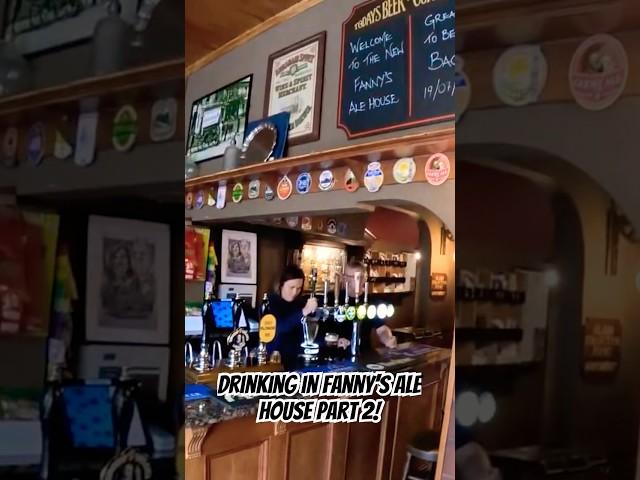 Drinking in Fanny’s Ale House Part 2! #ale #beer #pub #shipley #camra #england #vlog #saltaire