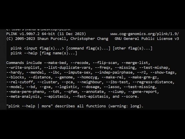 Install and Use Plink on Windows PC