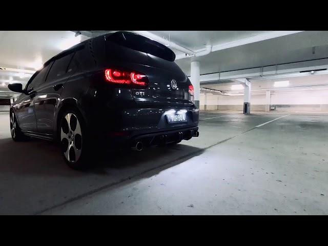 VW MK6 GOLF GTI exhaust crackle tune